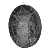 Vintages Pariser Hauptmosaik Sacred Heart jesus Dartscheibe (Vorderseite rechts)