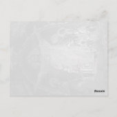 Vintages Pariser Hauptmosaik Sacred Heart jesus Postkarte (Rückseite)