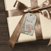 Vintages Pariser Party Vielen Dank Geschenkanhänger