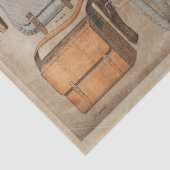 Vintages Pariser Pferdegewebe oder Dekoupage Papie Seidenpapier (Detail)
