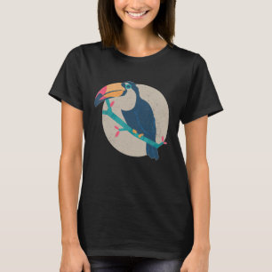 Vintages Parrot-Shirt - Vintager Stil und gestört T-Shirt