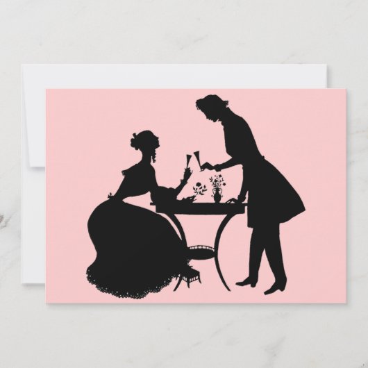 Vintages Party Einladung (Vorderseite)