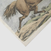 Vintages Party oder  Pferd Seidenpapier (Ausschnitt)