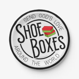 Vintages Party-Papierplatte Pappteller