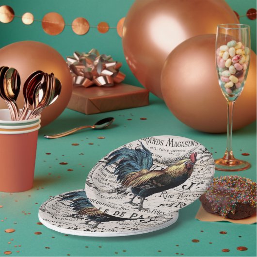 Vintages Party Pappteller (Multi)