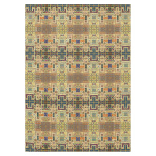 Vintages Patchwork kopiert Geschirr Tischdecke