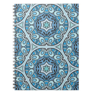 Vintages Patchwork-Quiltmuster. Handgezeichnete De Notizblock