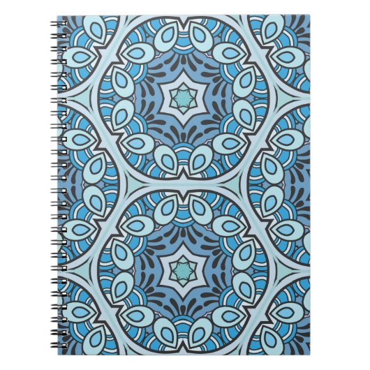 Vintages Patchwork-Quiltmuster. Handgezeichnete De Notizblock (Vorderseite)