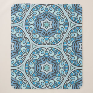 Vintages Patchwork-Quiltmuster. Handgezeichnete De Sherpadecke