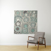 Vintages Patchwork-Quiltmuster. Vintag dekorativ Wandteppich (Beispiel)