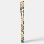 Vintages, Patchwork-Stepplook Case-Mate iPhone Hülle (Rückseite / Links)