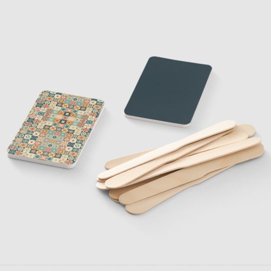 Vintages, Patchwork-Stepplook Fächer (Non-assembled)