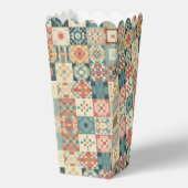 Vintages, Patchwork-Stepplook Geschenkschachtel (Vorderseite)