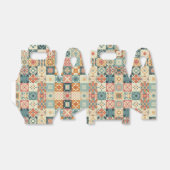 Vintages, Patchwork-Stepplook Geschenkschachtel (Ungefaltet)