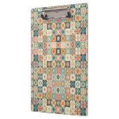Vintages, Patchwork-Stepplook Klemmbrett (Links)