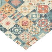 Vintages, Patchwork-Stepplook Kurzer Tischläufer (Ecke)