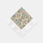 Vintages, Patchwork-Stepplook Serviette (Ecke)