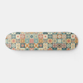 Vintages, Patchwork-Stepplook Skateboard (Horizontal)