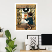 Vintages Patriotic 1918 Art Print Poster (Heimbüro)