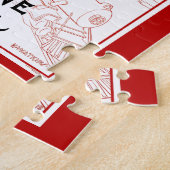 Vintages Patriotikum, Flyer von Siegesdarlehen Flu Puzzle (Seite)