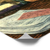 Vintages Patriotikum, medizinische Krankenpflege a Poster (Ecke)