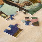 Vintages Patriotikum, medizinische Krankenpflege a Puzzle (Seite)