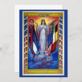 Vintages Patriotisches Amerika, Freiheit der Fried (Vorne/Hinten)