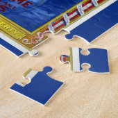 Vintages Patriotisches Amerika, Freiheit der Fried Puzzle (Seite)