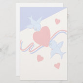 Vintages patriotisches Briefpapier (Vorne/Hinten)