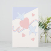 Vintages patriotisches Briefpapier (Stehend Vorderseite)