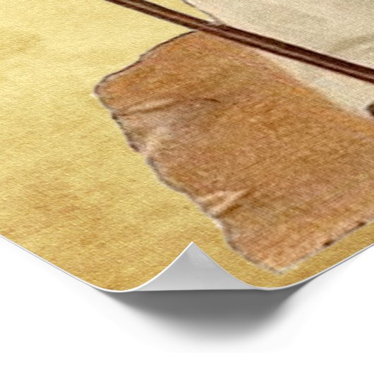 Vintages patriotisches Poster (Ecke)