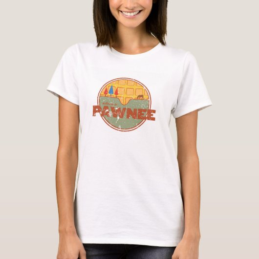 Vintages Pawnee-Shirt T-Shirt (Vorderseite)