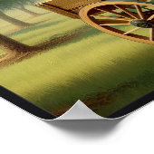 Vintages Peach Orchard Children Poster (Ecke)