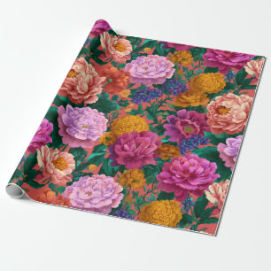 Vintages Peelingmuster Geschenkpapier