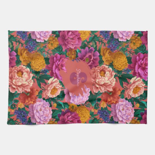 Vintages Peelingmuster Geschirrtuch (Horizontal)