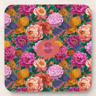 Vintages Peelingmuster Getränkeuntersetzer