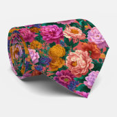 Vintages Peelingmuster Krawatte (Gerollt)