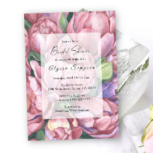 Vintages Peony Rose BlumenBrautparty