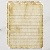 Vintages Pergament (Look) Beilage (Vorne/Hinten)