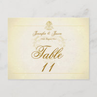 Vintages Pergament-Papier für die Hochzeitskarte d