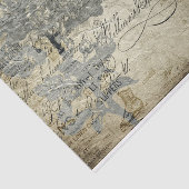 Vintages Pergament Seidenpapier (Ausschnitt)