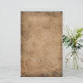 Vintages Pergamentpapierbriefpapier Briefpapier (Stehend Vorderseite)