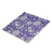 Vintages Periwinkle-Muster Fliese (Seite)