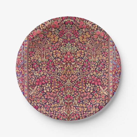Vintages Perser-Rug-Muster Pappteller (Vorderseite)
