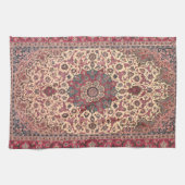 Vintages Perserteppichmuster Geschirrtuch (Horizontal)
