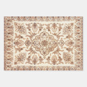 Vintages Persisches Rugmuster Geschenkpapier Set (Vorderseite 2)