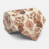 Vintages Persisches Rugmuster Krawatte (Gerollt)