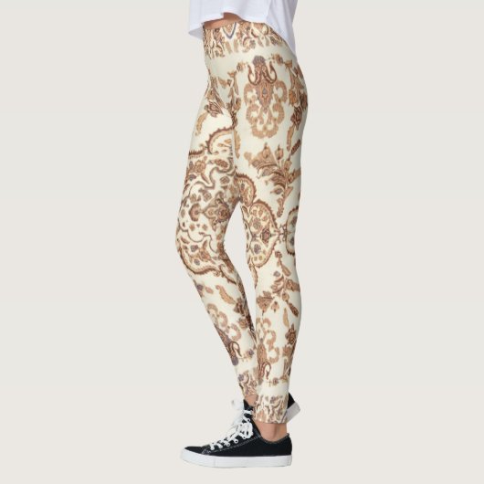 Vintages Persisches Rugmuster Leggings (Links)