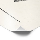 Vintages Personalisiertes Spiny-Hummer-Template Fotodruck (Ecke)