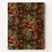 Vintages Personalisiertes SpiralNotebook Notizblock (Rückseite)